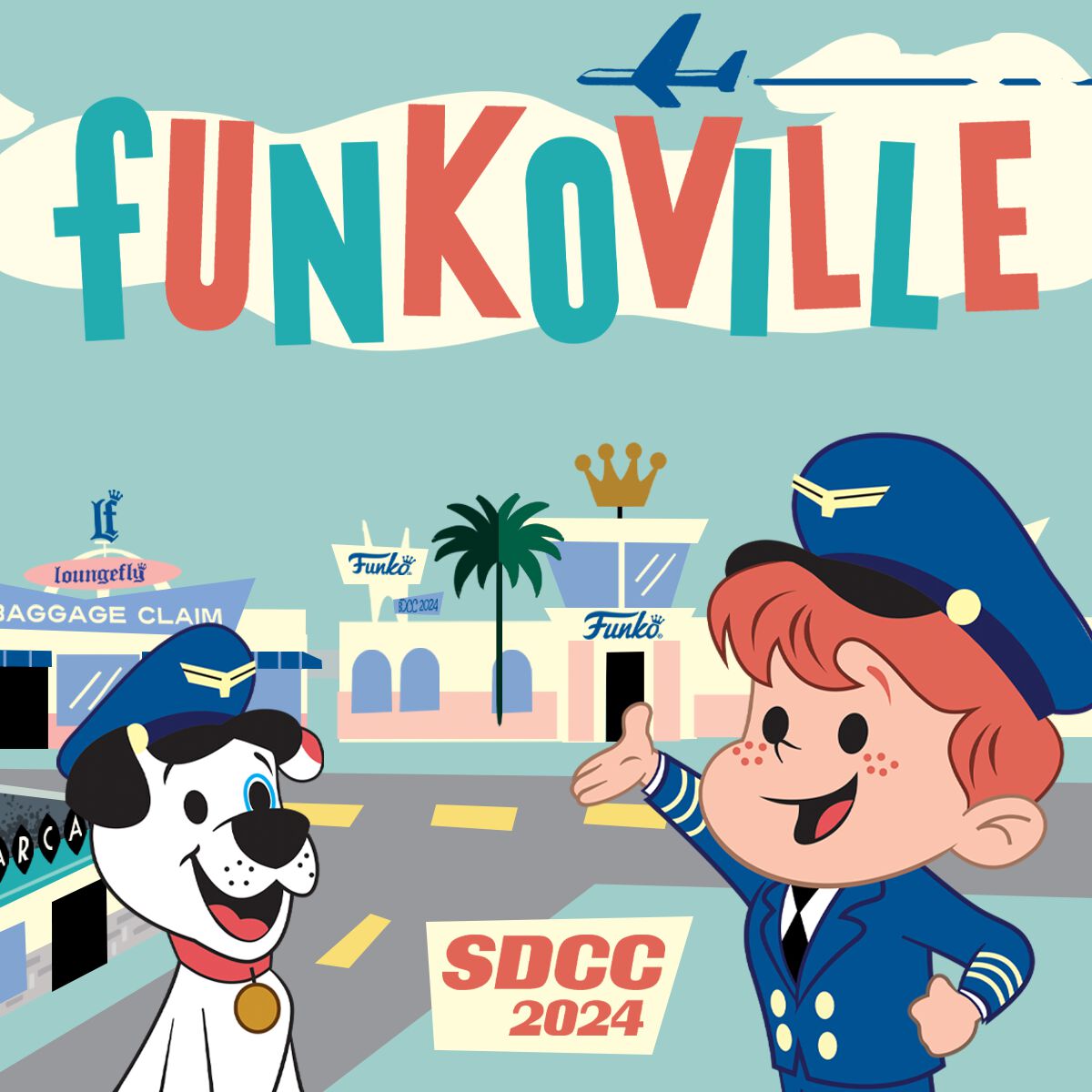 How to Visit Funko Airways at SDCC 2024  